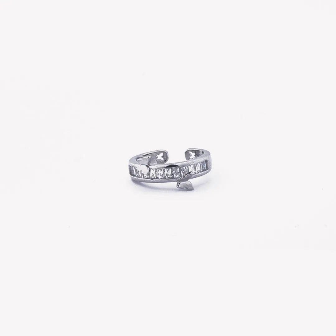 Butterfly Sterling Silver Ring Tvayi