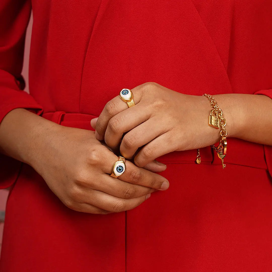 Guardian Eye Ring | Tvayi