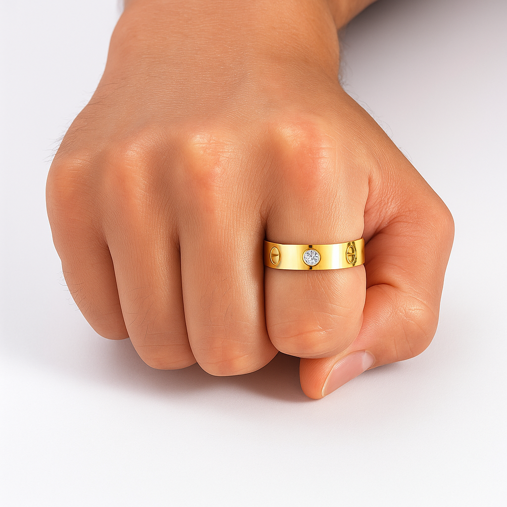 Bold Luxe Screw Ring | Tvayi