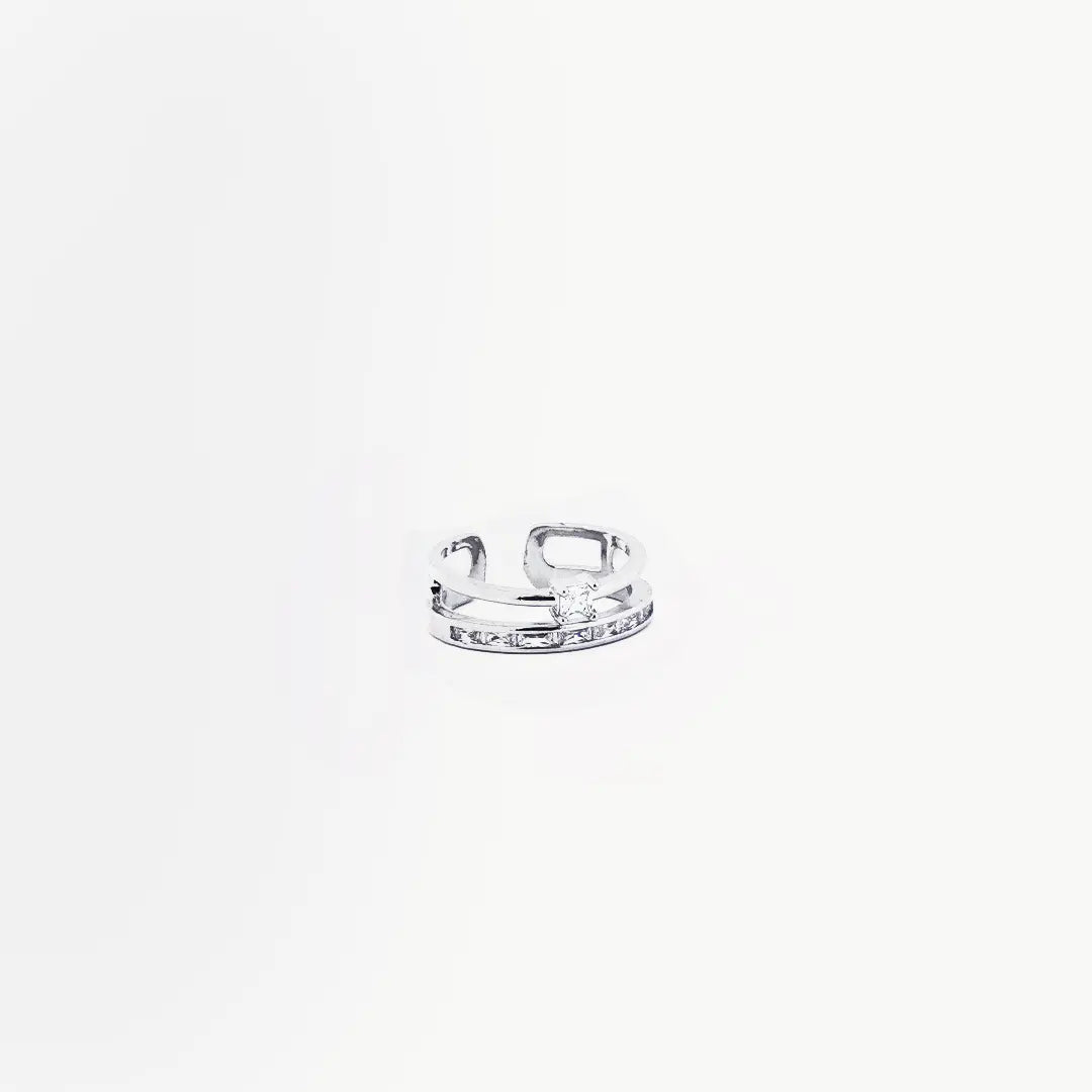 Sienna Classic Ring (Anti-Tarnish) | Tvayi Jewellery