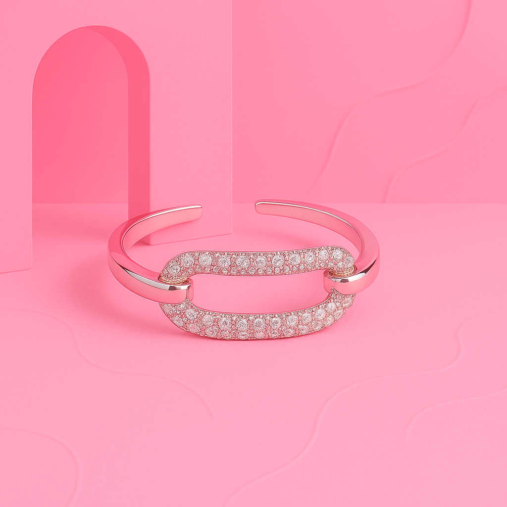 Round Cut White Ring | Tvayi Jewellery