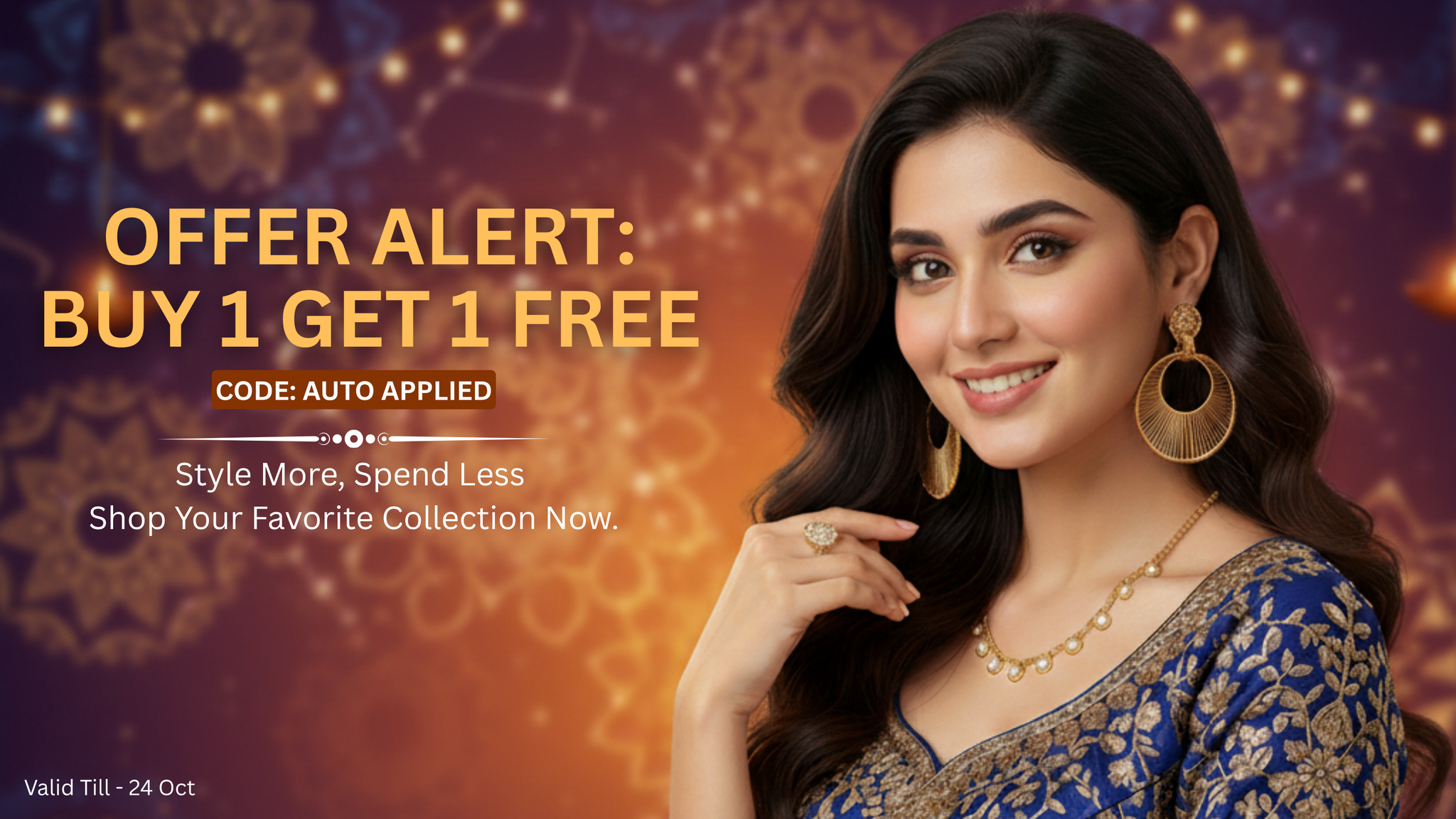 How to Style Gold-Plated Jewellery This Diwali Without Looking Overdone