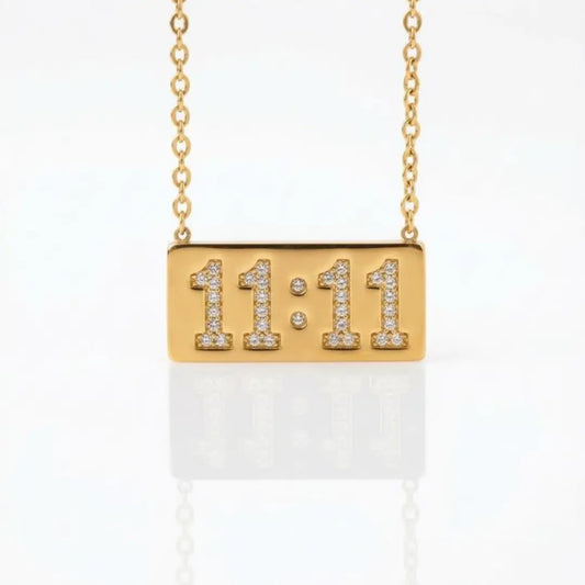 11:11 Angel Manifestation Necklace | Tvayi