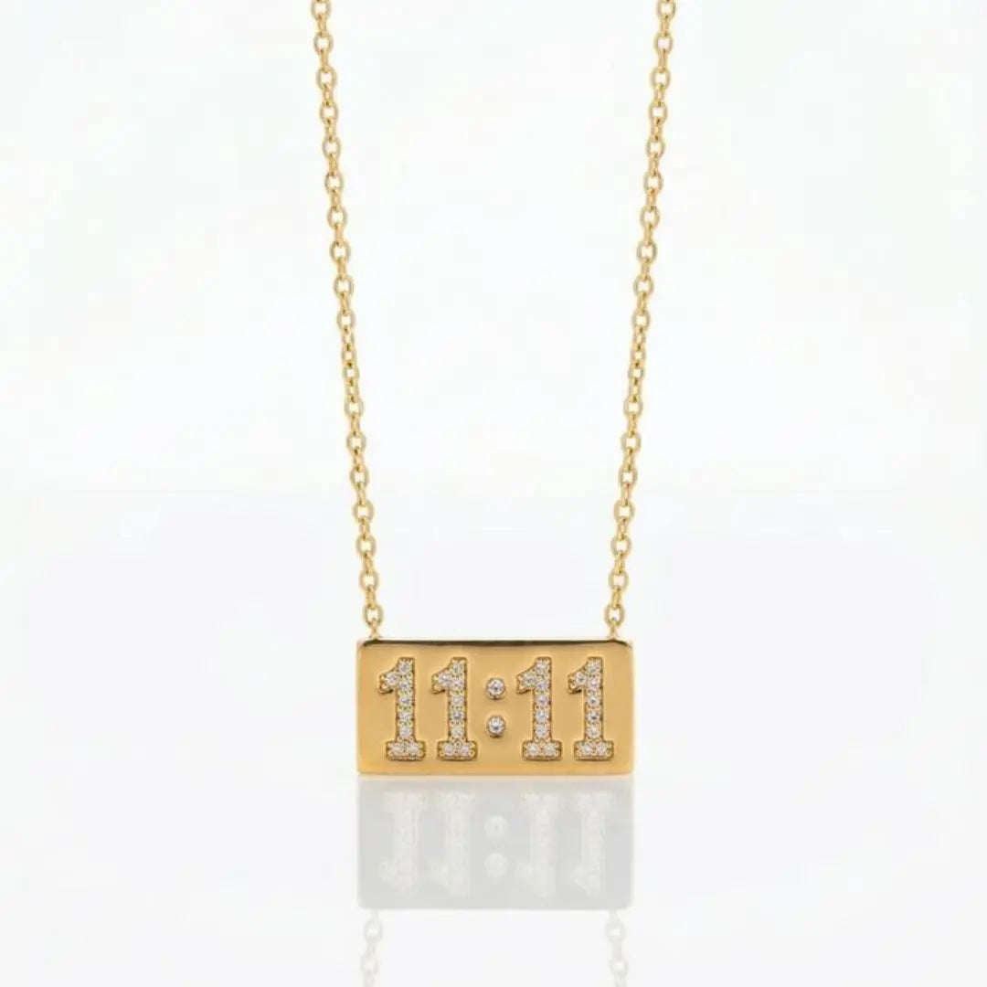 11:11 Angel Manifestation Necklace | Tvayi
