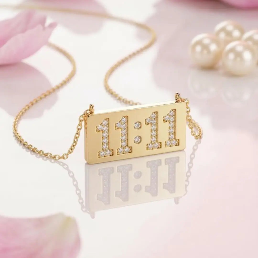 11:11 Angel Manifestation Necklace | Tvayi