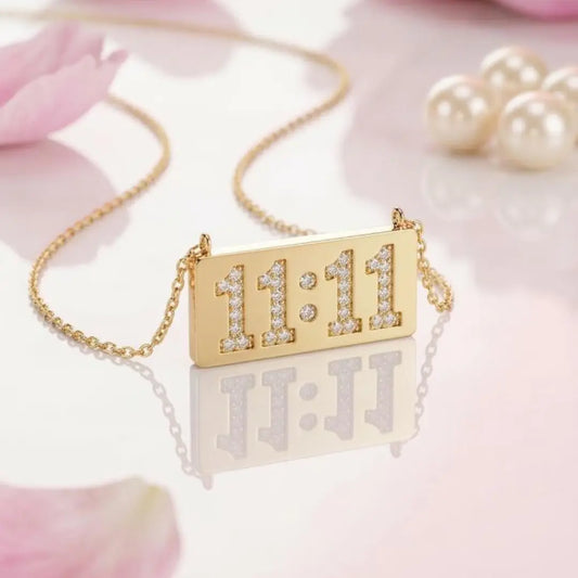 11:11 Angel Manifestation Necklace | Tvayi