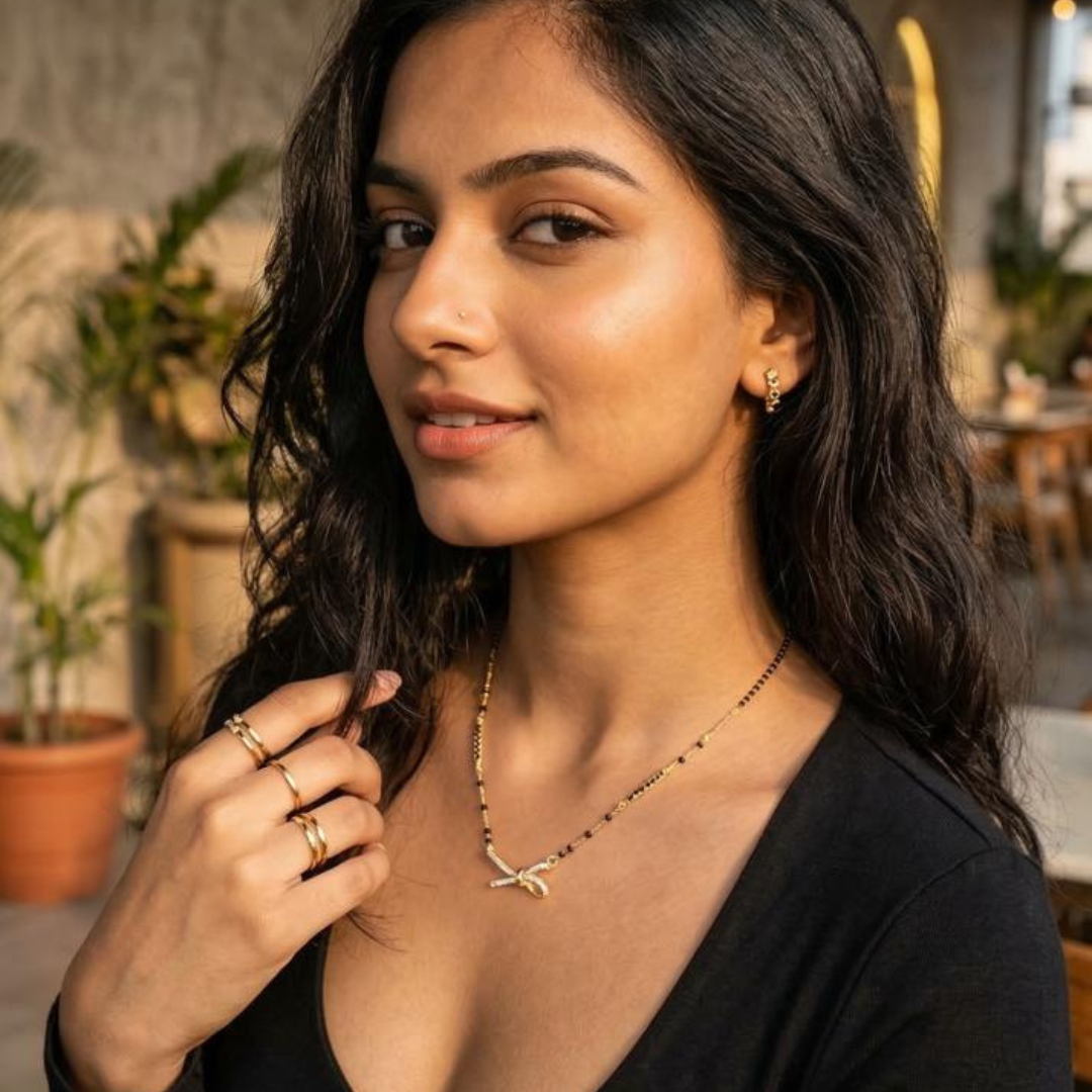 Bow Mangalsutra | Tvayi