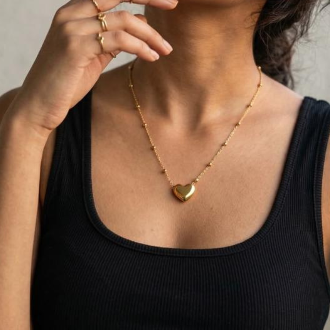 Heart Necklace | Tvayi