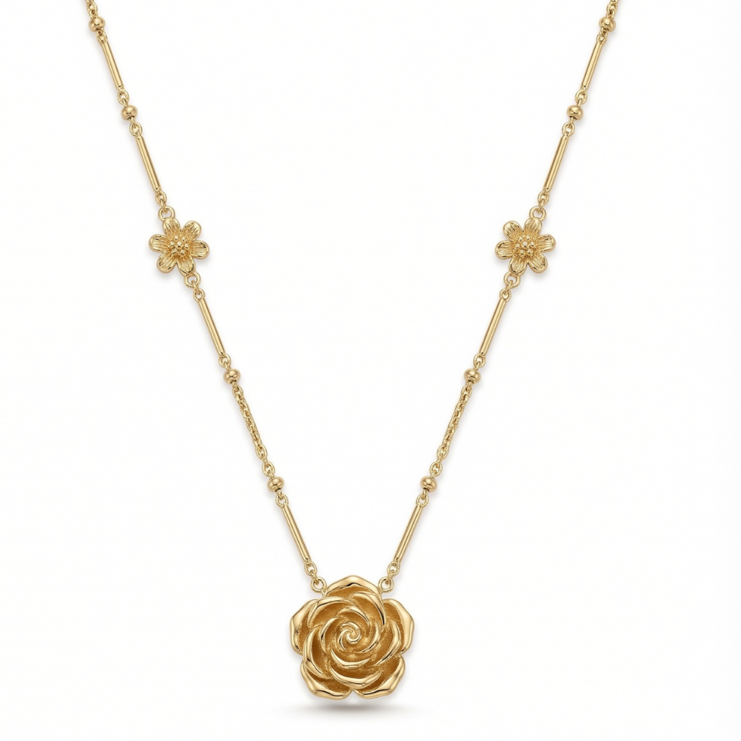 Rose Pendant | Tvayi