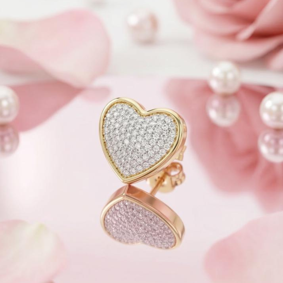 Heart Earrings | Tvayi