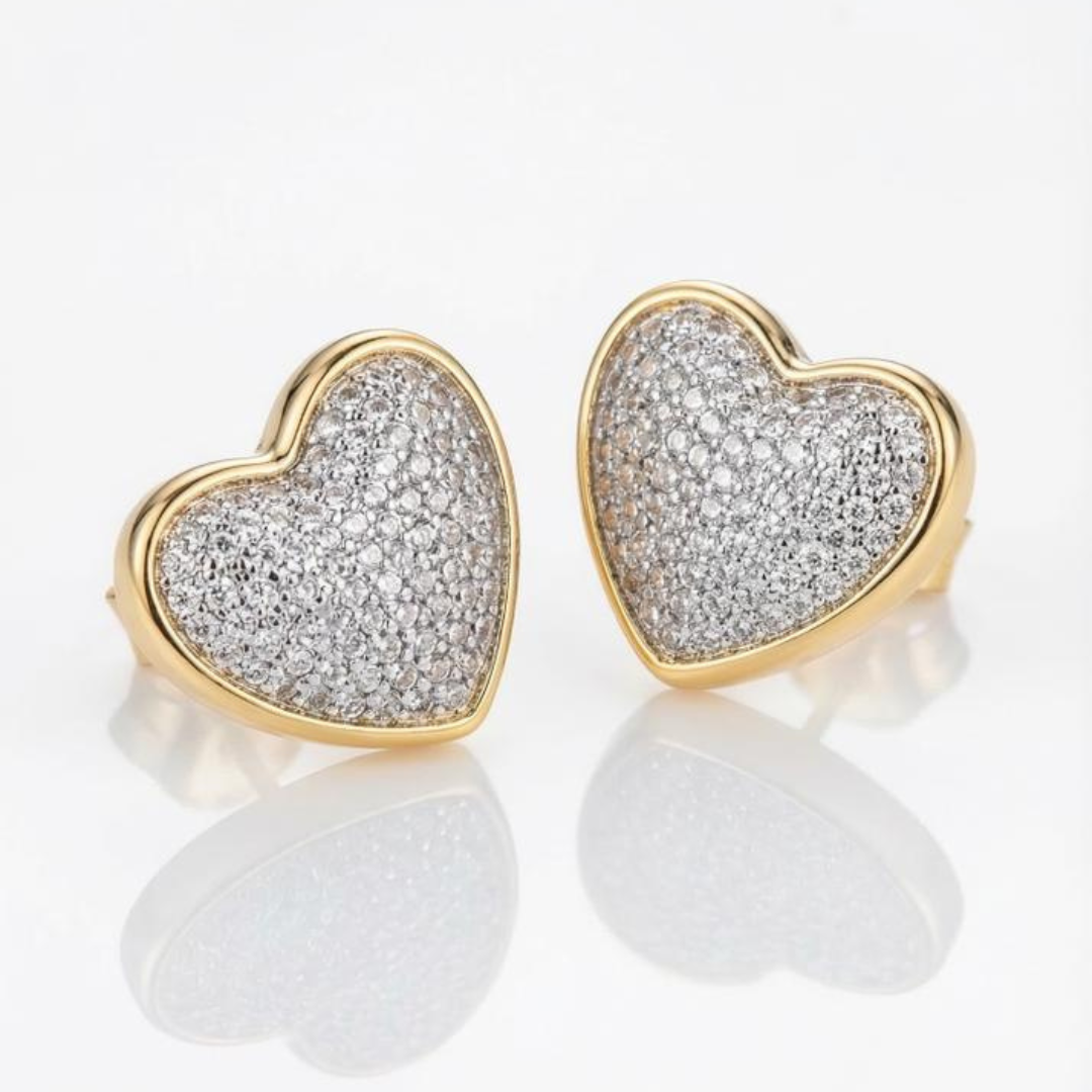 Heart Earrings | Tvayi