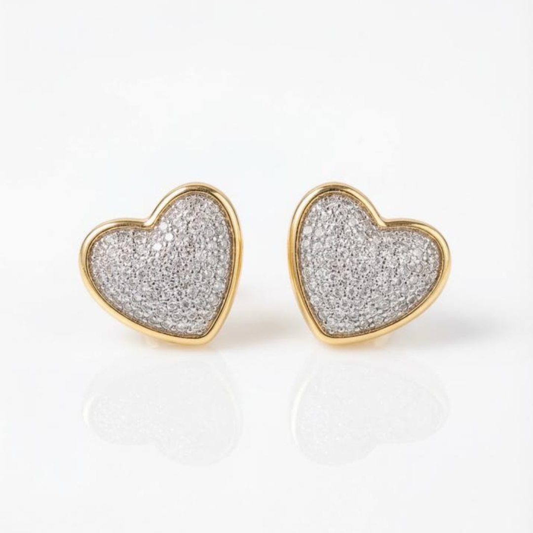 Heart Earrings | Tvayi