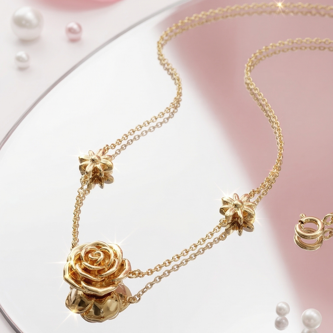 Rose Pendant | Tvayi
