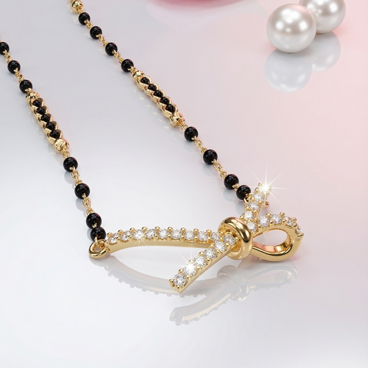 Bow Mangalsutra | Tvayi