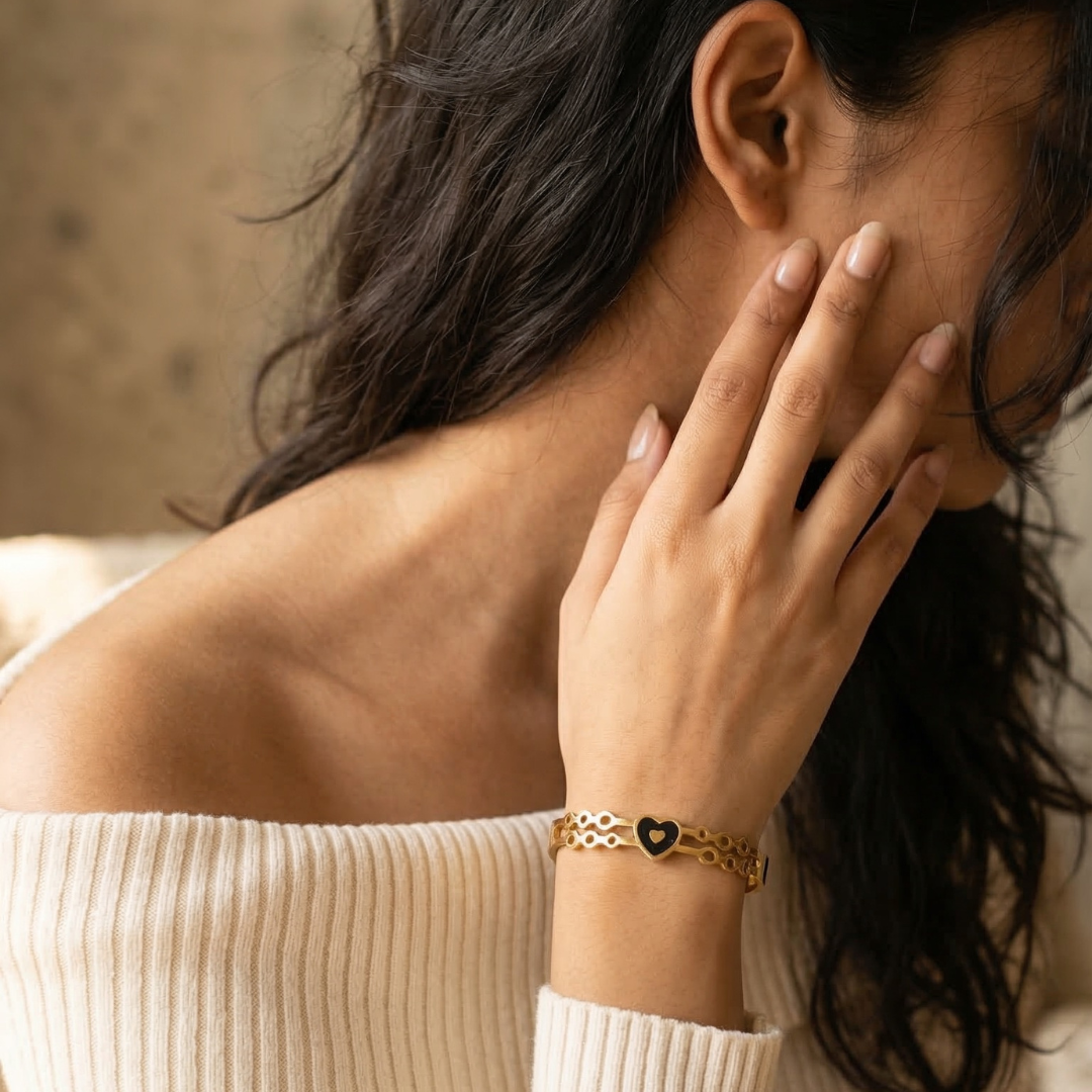 Tvayi Éternelle Heart Luxe Bracelet | Tvayi