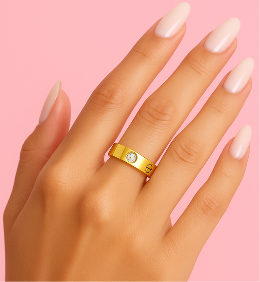 Bold Luxe Screw Ring | Tvayi