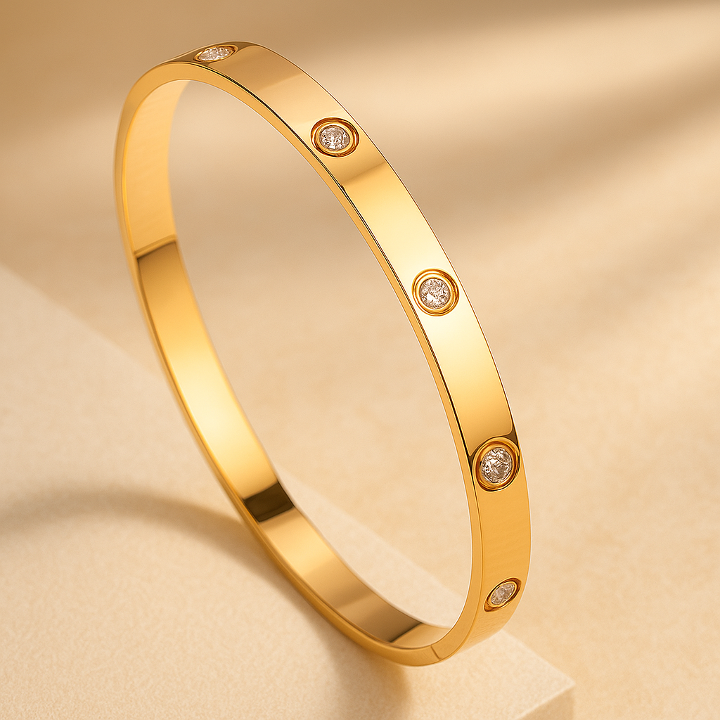Eternal Sparkle Bangle | Tvayi