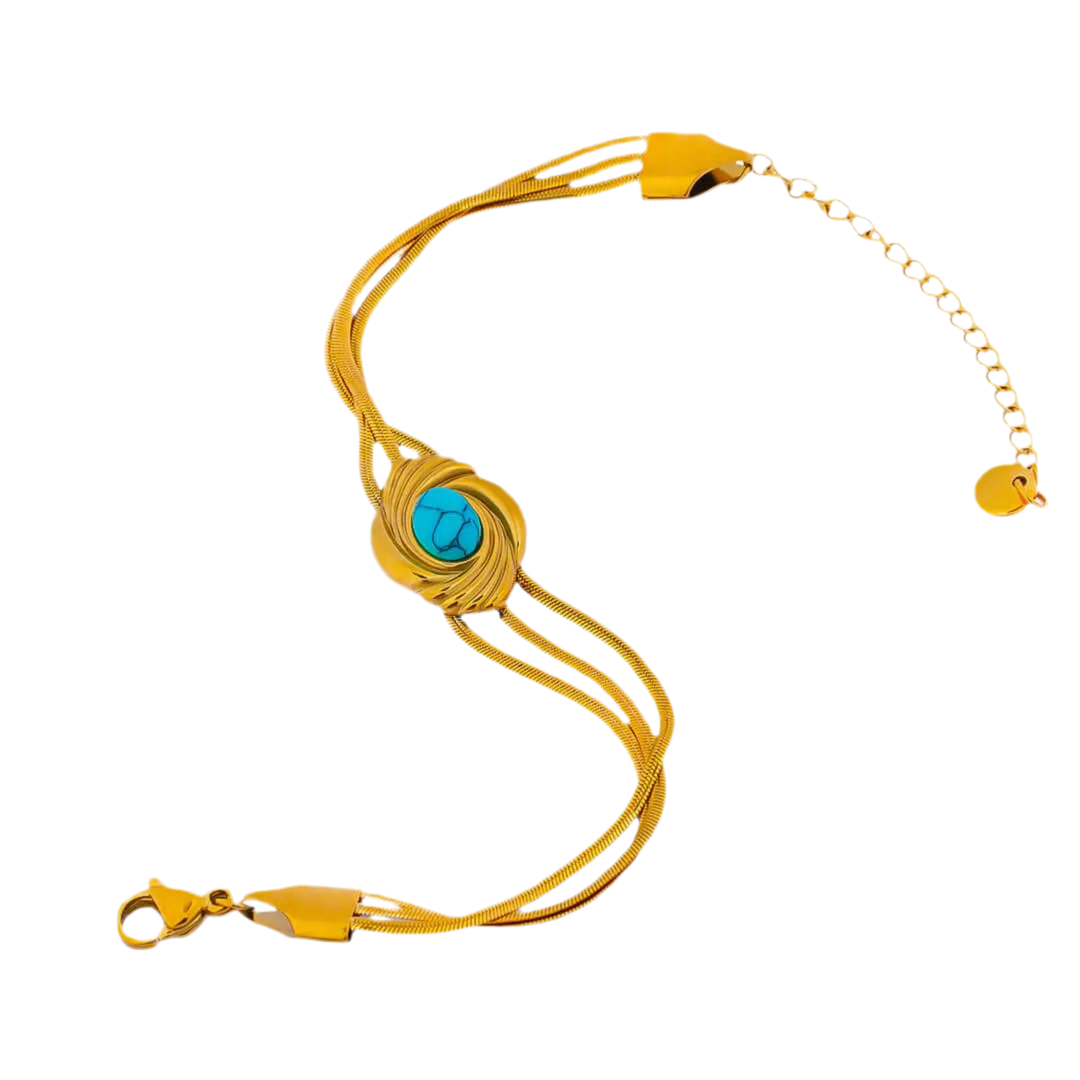 Aurora Azure Bracelet | Tvayi