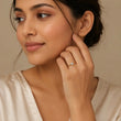 9KT Gold Lab Grown Diamond Solitaire Ring for Women | Minimalist Engagement Ring | Tvayi