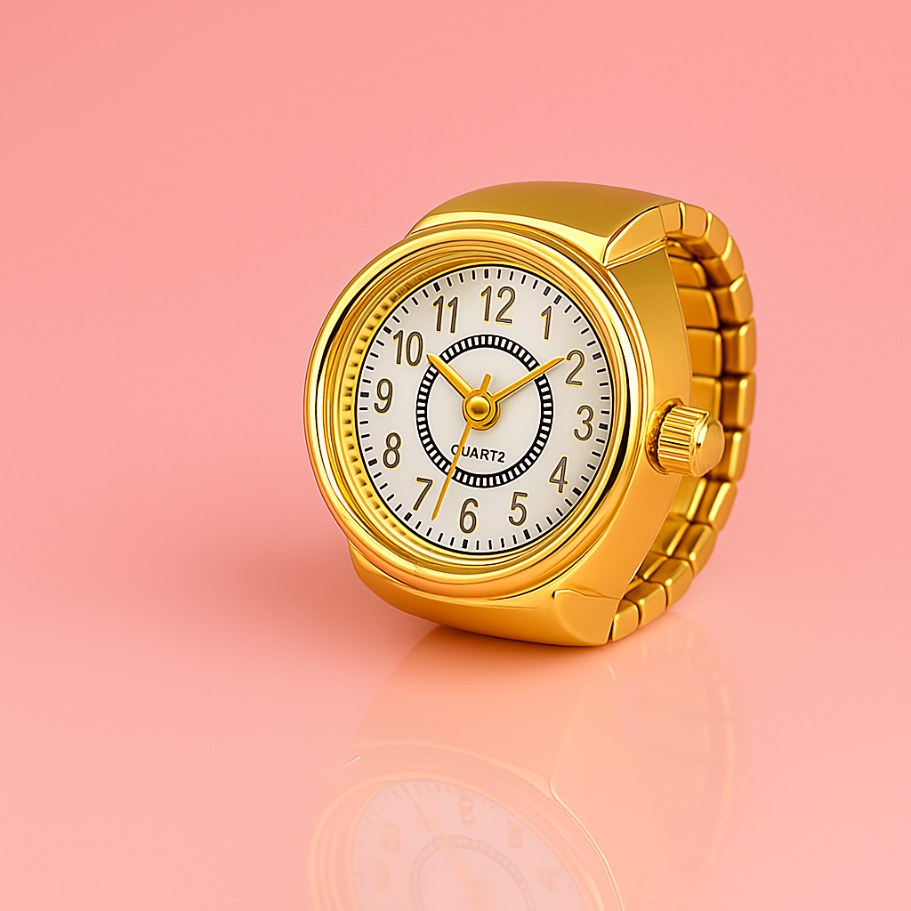 Minimal Gold-Plated Twist Ring | Tvayi Jewellery
