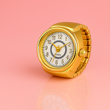 Minimal Gold-Plated Twist Ring | Tvayi Jewellery