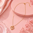 Amora Crystal Heart Necklace | Tvayi