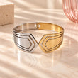 Astra 18K Gold Plated Dual Tone Bracelet for Women
