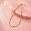 Aurelia Crystal Beaded Necklace | Tvayi
