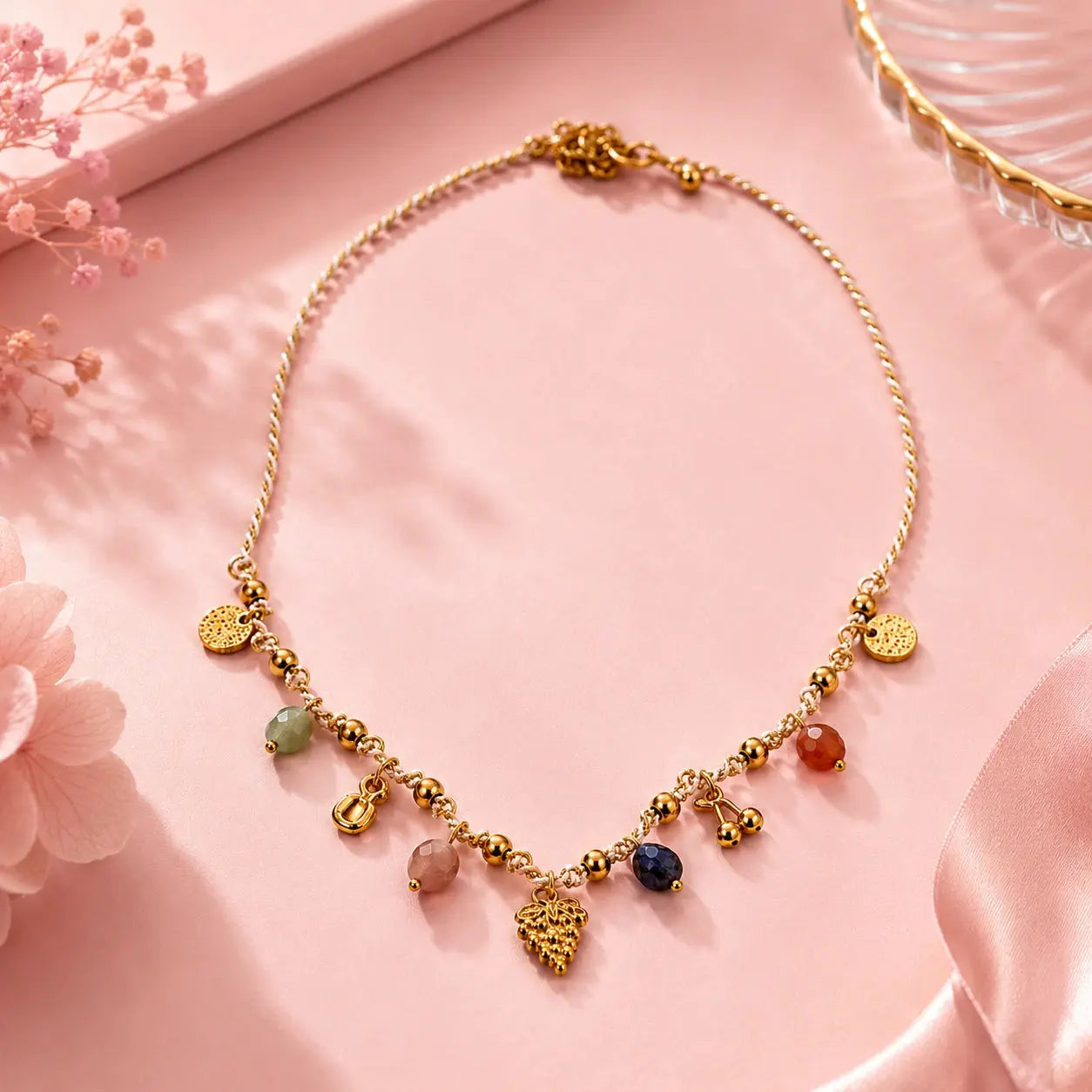 Aurelia Treasure Charm Necklace | Tvayi