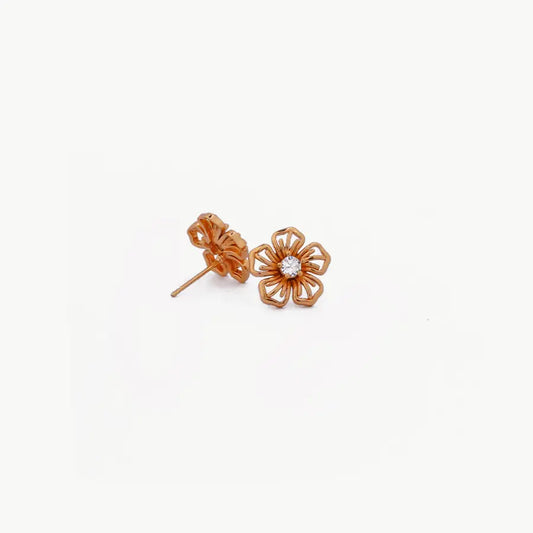 Blossom Charm Stud Earrings Tvayi
