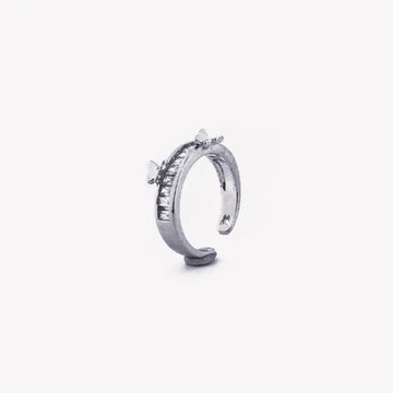 Butterfly Sterling Silver Ring Tvayi