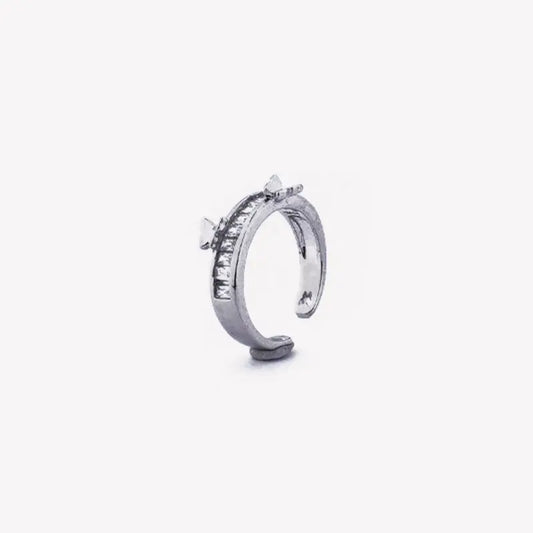 Butterfly Sterling Silver Ring Tvayi