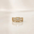 Celeste Baguette Statement Ring | Tvayi