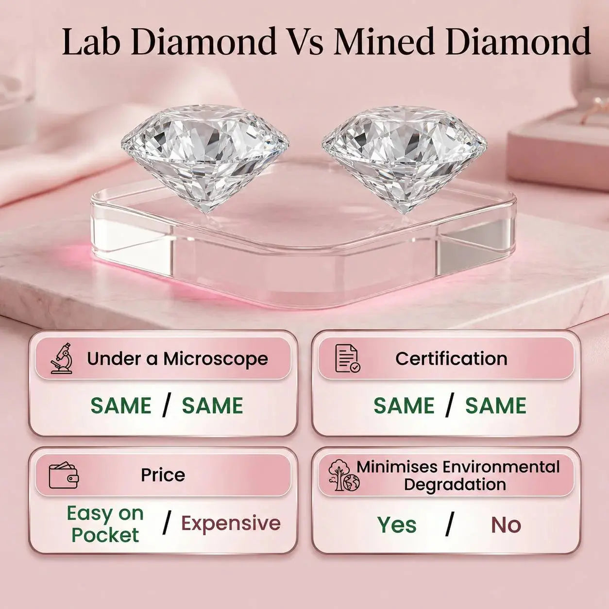 Celeste Bow Lab Grown Diamond Earrings – 9KT Gold Tvayi
