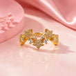 Celestia Star Adjustable Ring – 18K Gold Plated | Tvayi