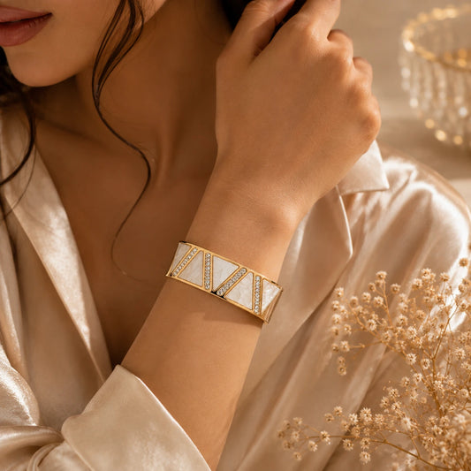 Geometric Bracelet | Tvayi
