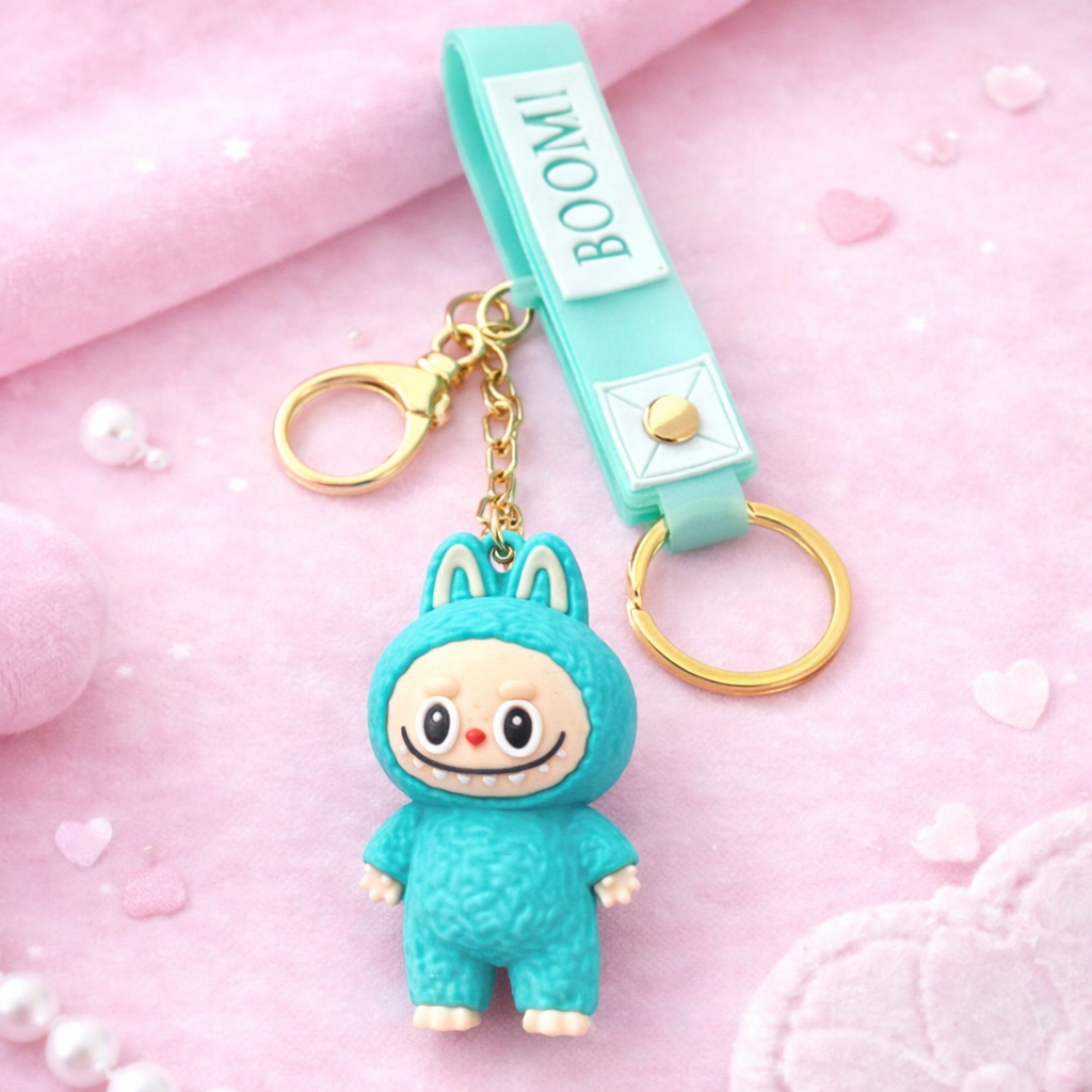 Tvayi Songbird Labubu Character Keychain with Strap – Cute Keychain for Kids & Women￼ | Tvayi
