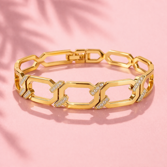 Square Charm Bracelet | Tvayi