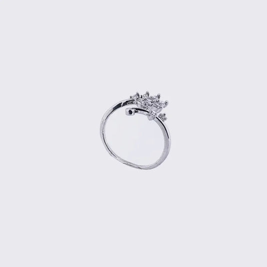 Classy Olive Tiara Wrap Ring Tvayi