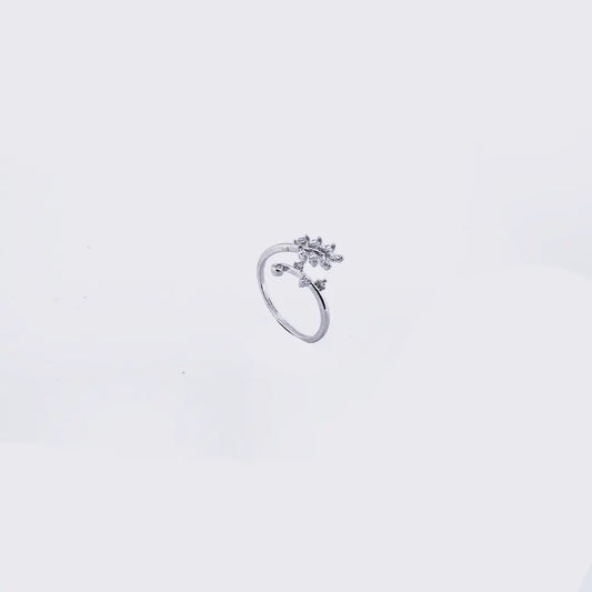 Classy Olive Tiara Wrap Ring Tvayi