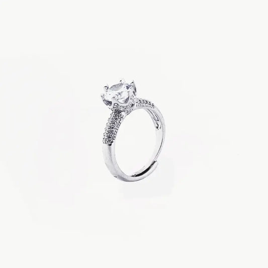 Diamond Halo Ring Tvayi
