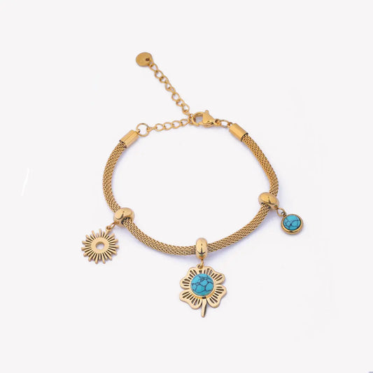 Enchanted Clover Wrist Bracelet Tvayi