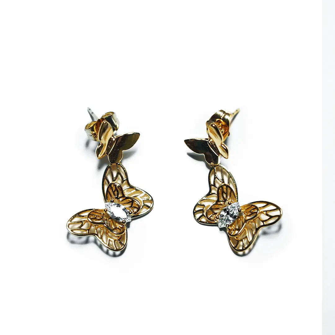 Flutter Charm Earrings | Tvayi