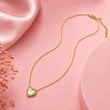 Heart Charm Pendant Necklace – 18K Gold Plated Anti-Tarnish Necklace for Women | Tvayi