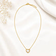 Heart Charm Pendant Necklace – 18K Gold Plated Anti-Tarnish Necklace for Women | Tvayi