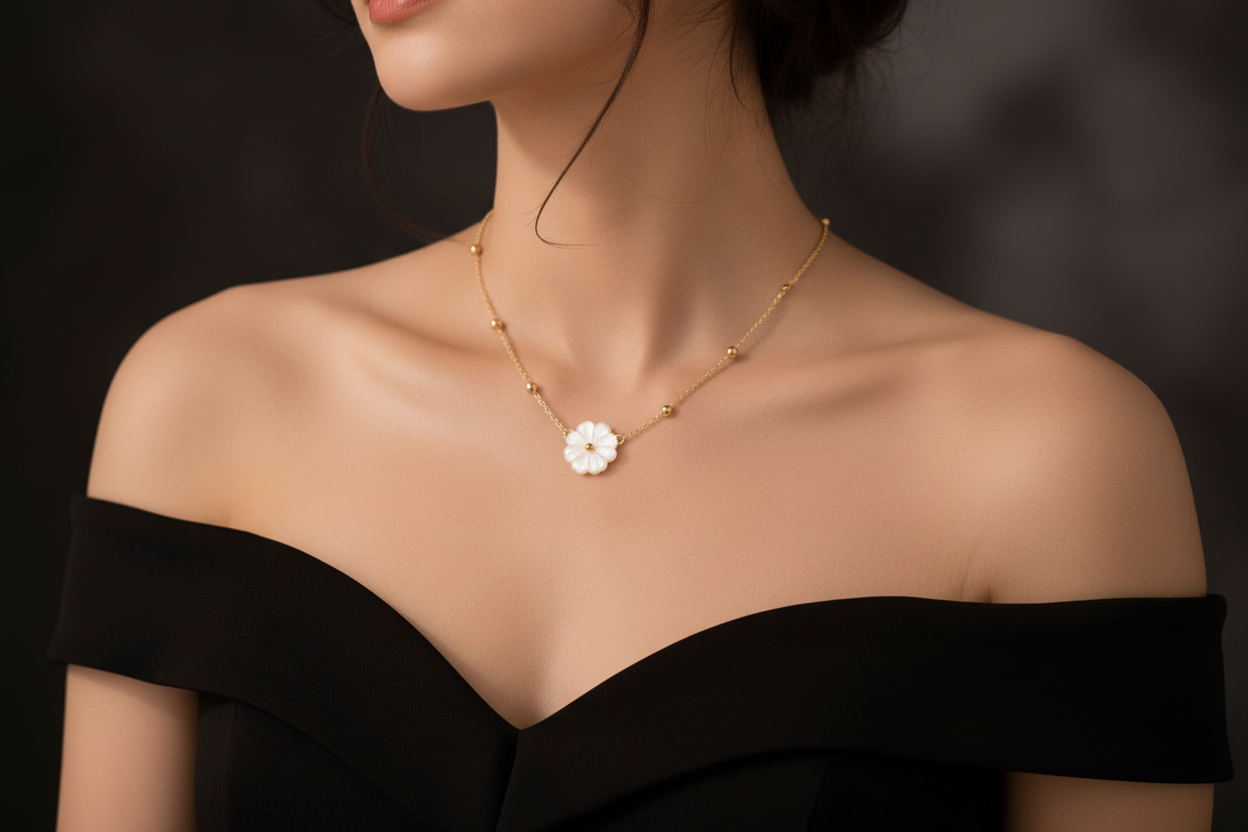 Flower necklace | Tvayi