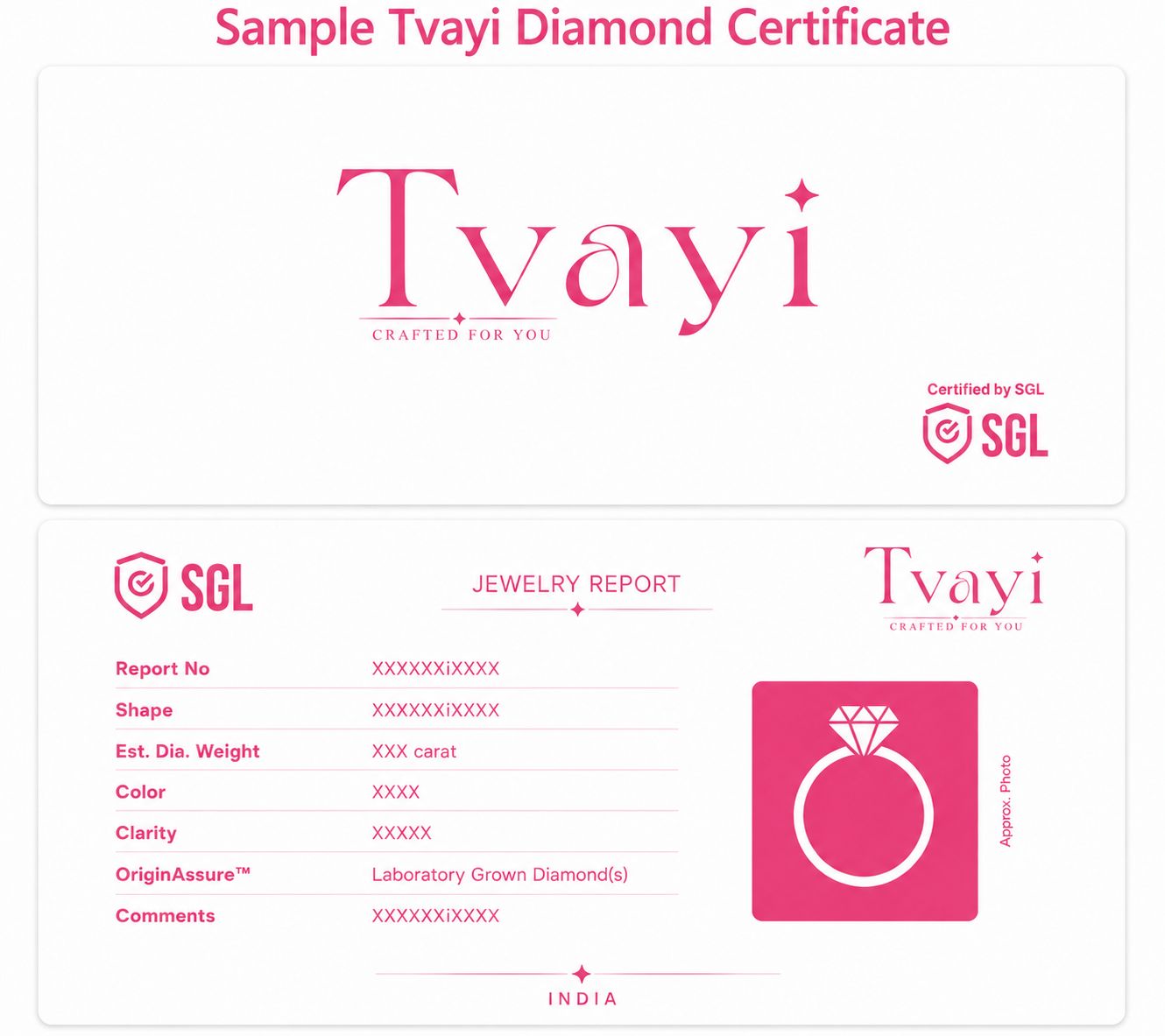 9Kt PRINCESS RING | Tvayi