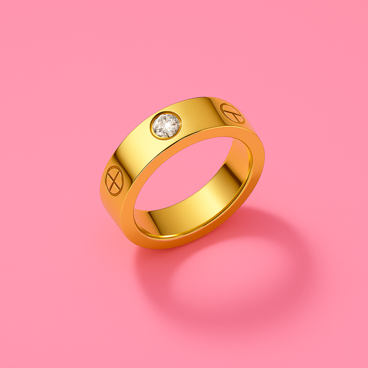 Bold Luxe Screw Ring | Tvayi