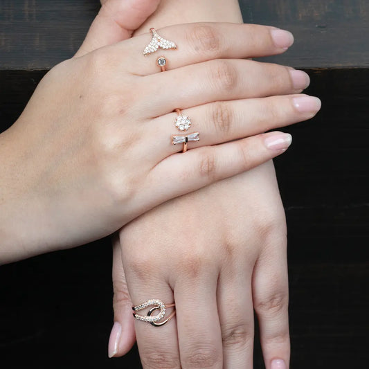 Mermaid Rose Gold Ring Tvayi