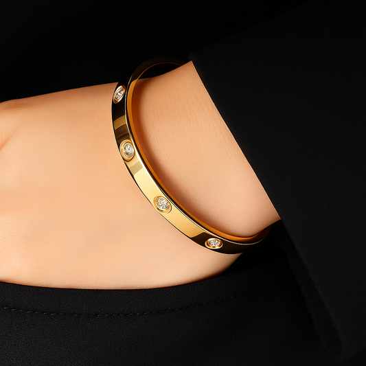Eternal Sparkle Bangle | Tvayi